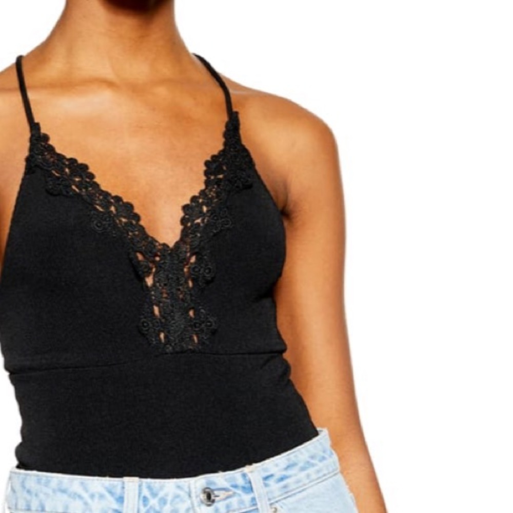 TOPSHOP RACERBACK BODYSUIT